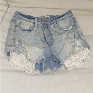 jean shorts